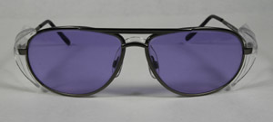 Industrial Metal Black frame glasses