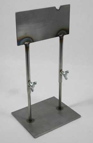 Rod support for the Japanese air-burning torch