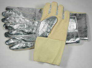Photo of Aluminized Back/Kevlar Gloves