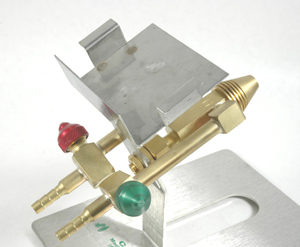 the Griffin Marver mount on a Mini CC Burner