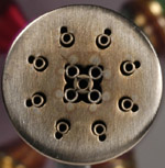 Closeup of the GTT Scorpion tip