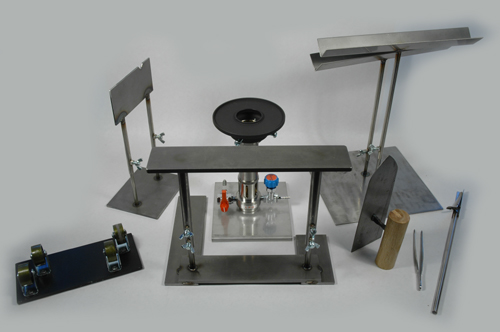 A complete line of torches and accessories for glass bead making