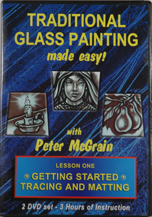 Traditional Glass Painting - Lesson One
