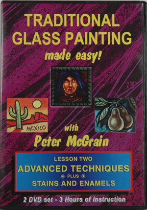 Traditional Glass Painting - Lesson Two