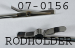 Closeup of the rod holders