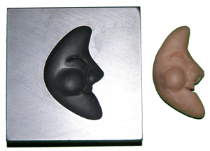 Man in the Moon Push Mold
