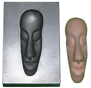 Tribal Face Push Mold