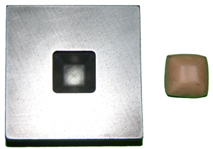 Gem Base Simple Push Mold