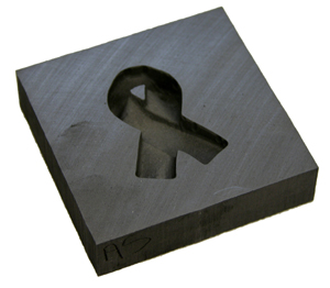 Awareness Ribbon Push Mold